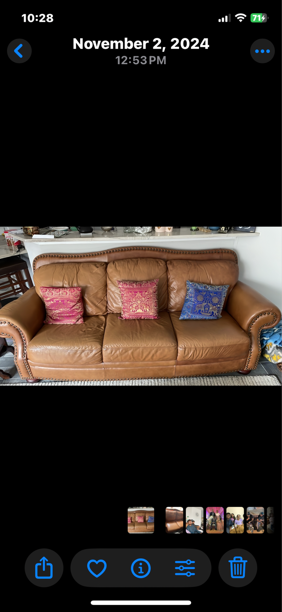 Leather  sofa Recliner