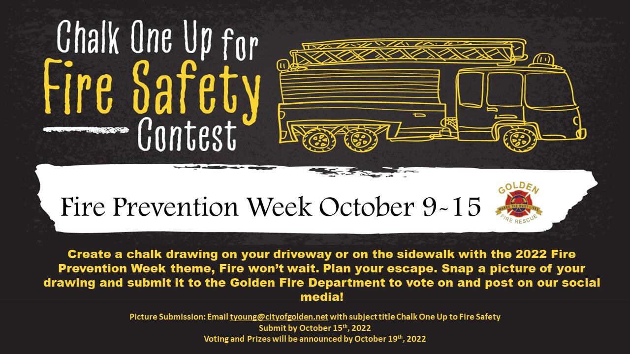 Fire Prevention Week! (Golden Fire Department) — Nextdoor — Nextdoor