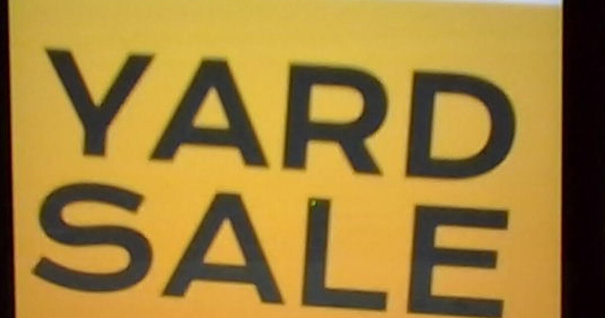 YARD SALE SATURDAY APRIL 1st 7AM11AM 2407 Ashcroft Court. Fresno