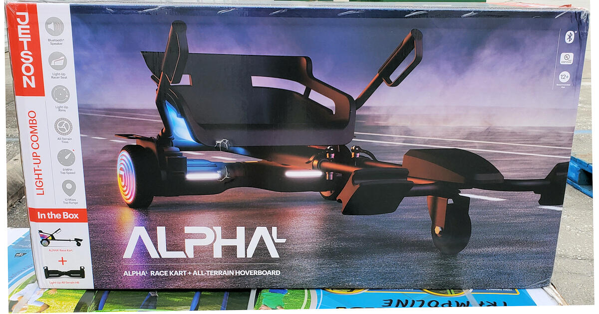 Jetson Alpha L JetKart Combo GoKart & AllTerrain Hoverboard NEW for