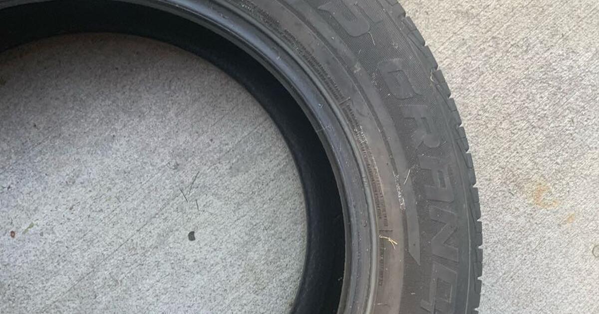 Cooper cssgrand touring tire for Free in Stilwell, KS For Sale