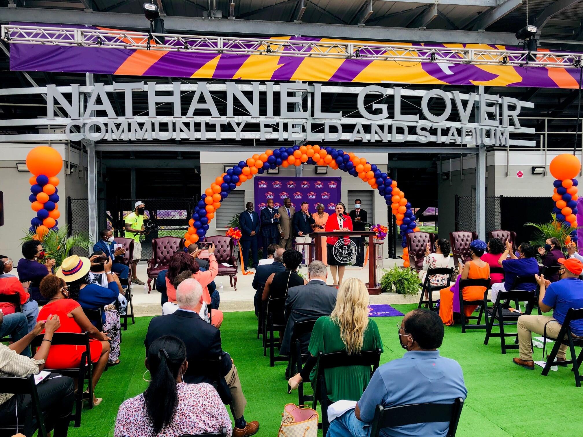 EWC Officially Opens Nathaniel Glover Community Field & Stadium (City