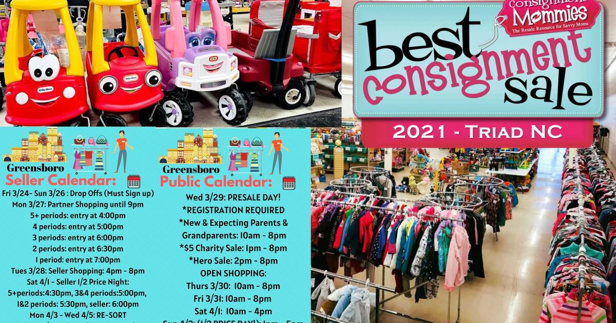 CONSIGNMENT SALE! for Free in Greensboro, NC Finds — Nextdoor