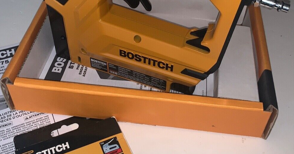 Bostitch BTFP71875 Heavy Duty 3/8" Crown Stapler 18GA (AZP003087