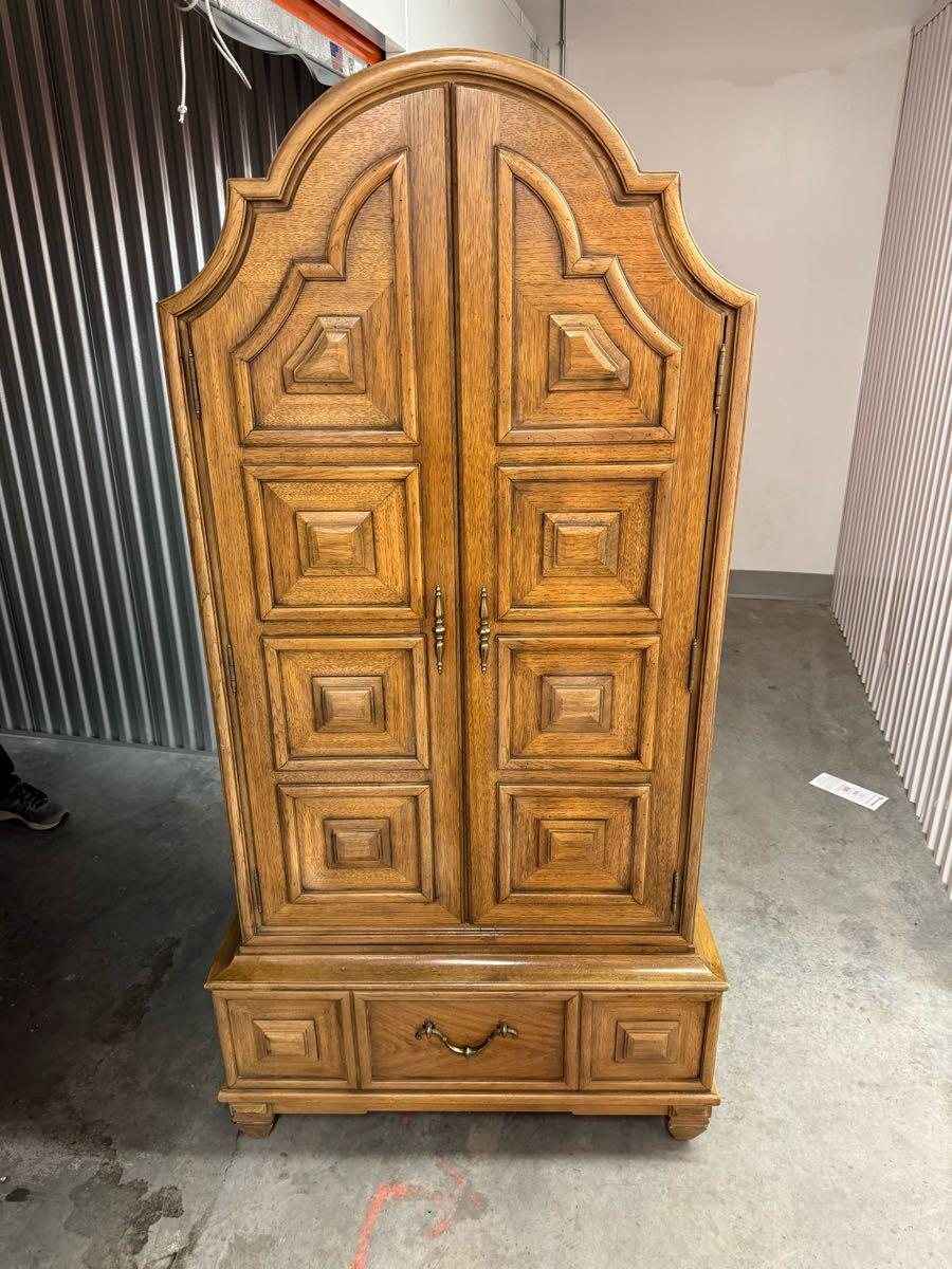 Thomasville Hollywood regency armoire, Chest of drawers for 400 in Hobart, IN For Sale & Free