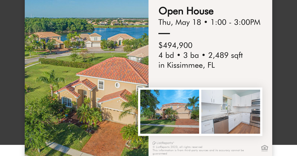 Home for sale in Bellalago for 494900 in Kissimmee, FL Finds — Nextdoor