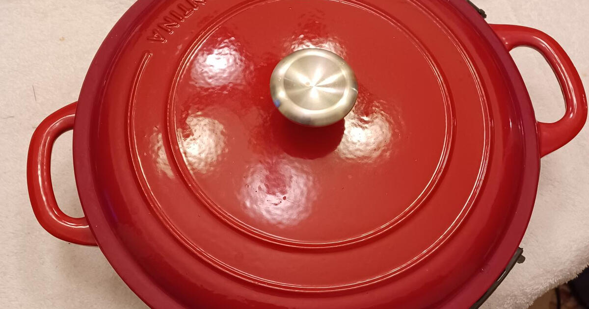 Tramontina 4quart Covered Enameled Cast Iron Braiser for 35 in Peoria