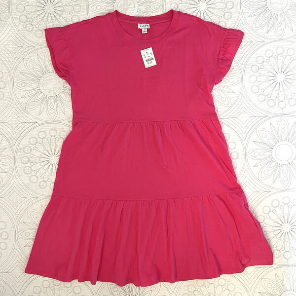 New J. CREW Pink Flutter Sleeve T-shirt Dress SMALL For $35 In Decatur, GA | For Sale & Free Nextdoor New J. CREW Pink Flutter Sleeve T-shirt Dress SMALL For $35 In Decatur, GA | For Sale & Free Nextdoor