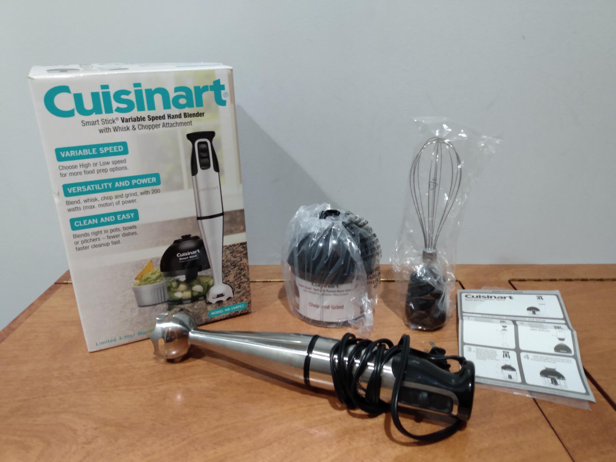 Cuisinart Smart Stick Variable Speed Hand Blender for Sale in Peachtree  City, GA - OfferUp