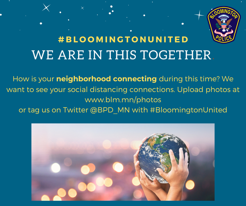 We want to hear from you! #BloomingtonUnited