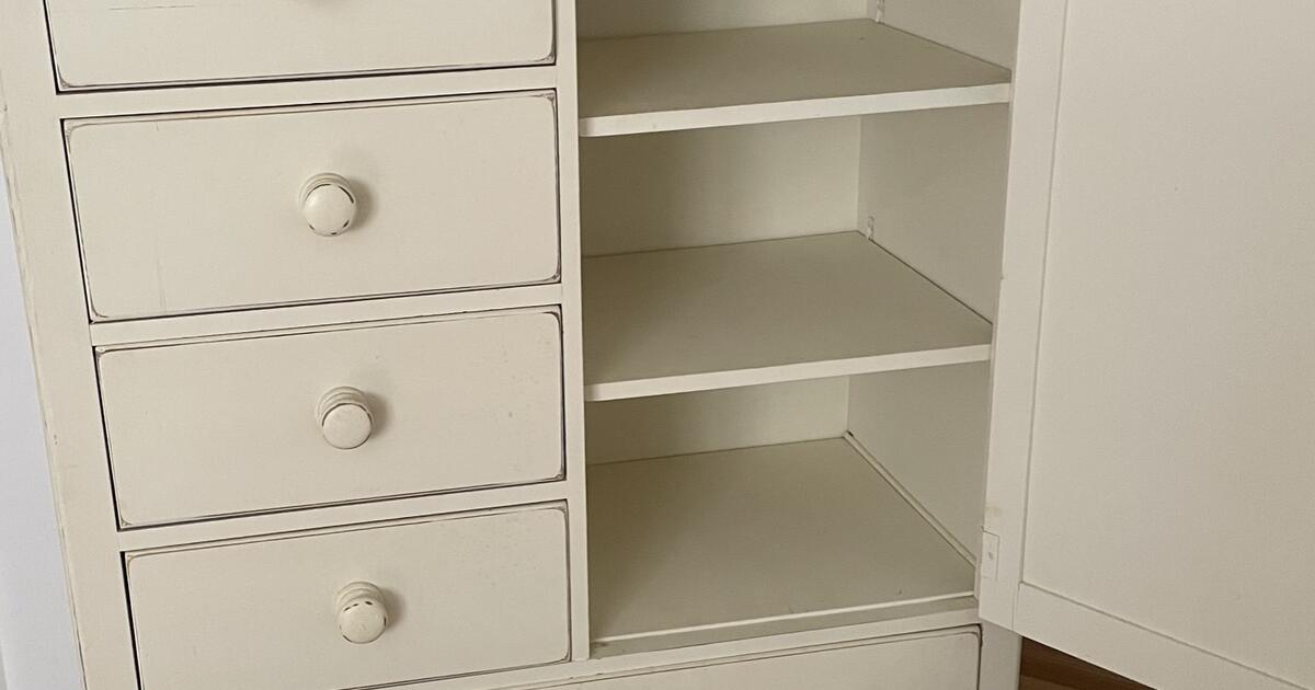 Offwhite Dresser/wardrobe for 200 in Mount Pleasant, SC For Sale