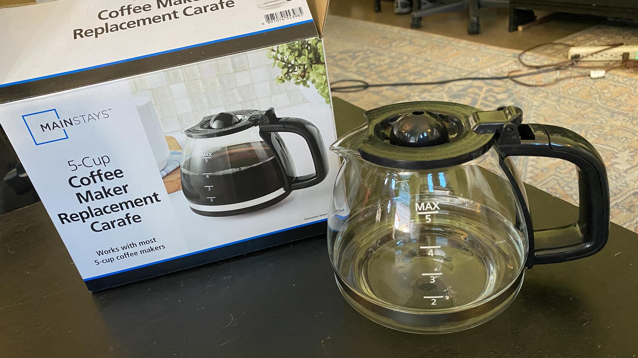 Mainstays 5-Cup Coffee Maker Replacement Carafe For Free In Los Angeles, CA  | For Sale & Free  Nextdoor