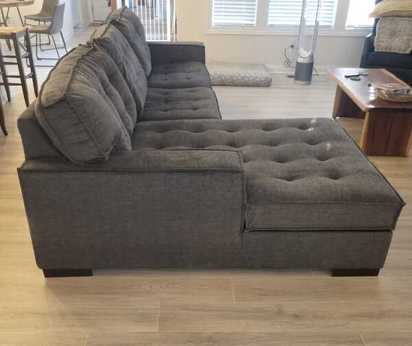 Ashley Coulee Point 2 Piece Sectional With Chaise For 600 In