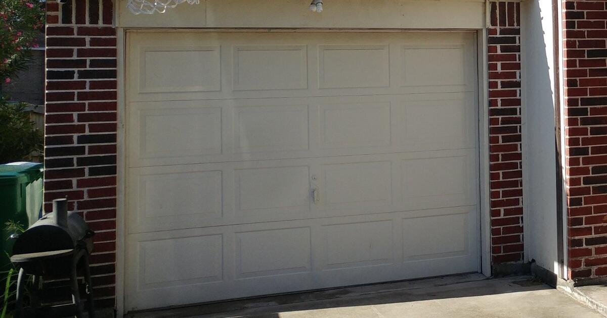 9ft x 7ft Garage Door for Sale for $50 in Corpus Christi, TX | For Sale ...