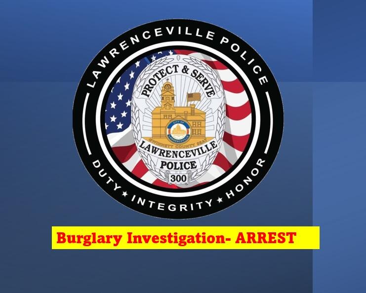 The Lawrenceville Police Department has charged one individual in ...