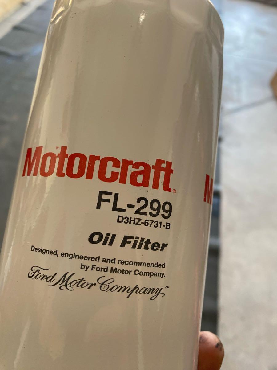 FL299 by MOTORCRAFT - OIL FILTER