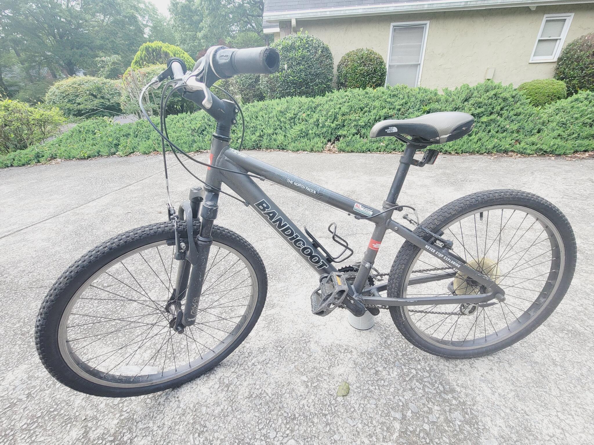 North face mountain bike on sale