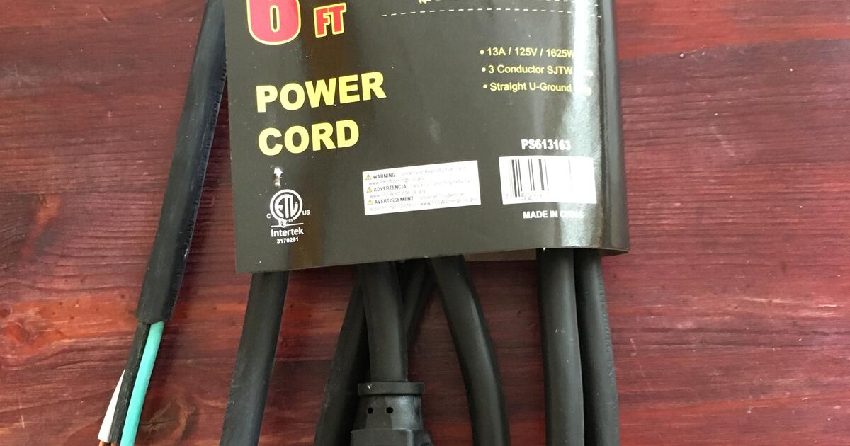 Appliance And Power Tool Replacement Cord For Free In San Diego Ca For Sale And Free — Nextdoor 1820