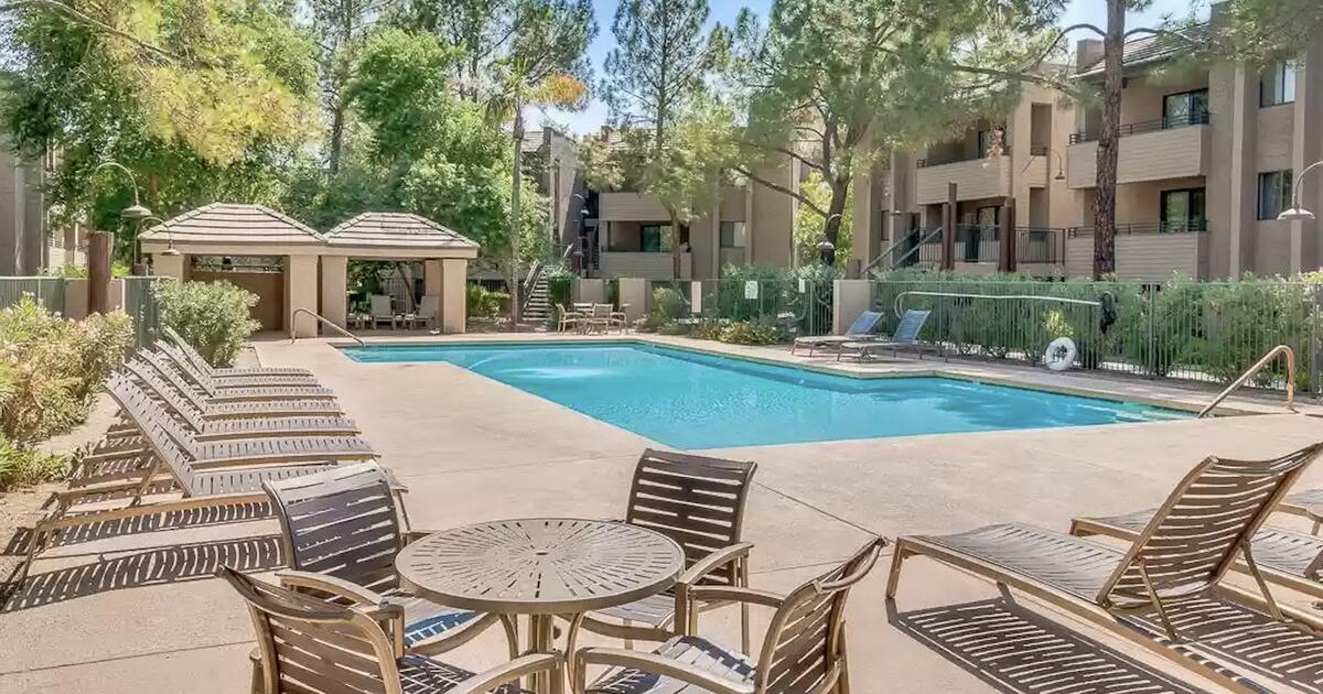 2 Bedroom/2 Bath Scottsdale Springs Condo For Rent for 1650 in
