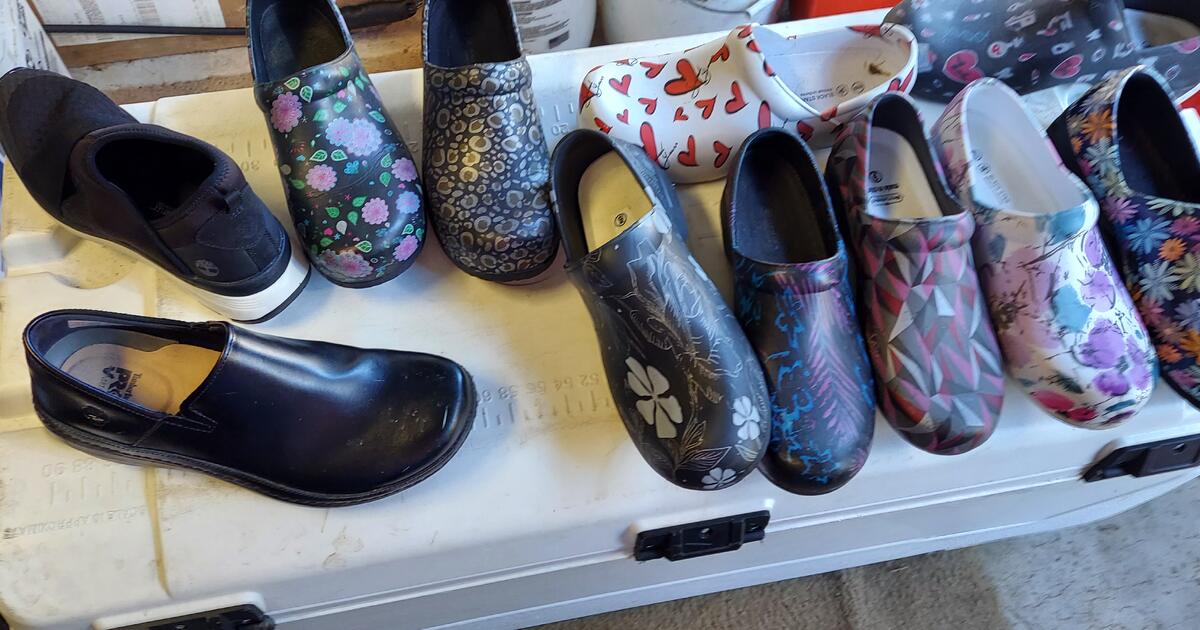 12 pairs Assorted Clogs/Nursing Shoes ALL $60.00 for $60 in Goose Creek ...
