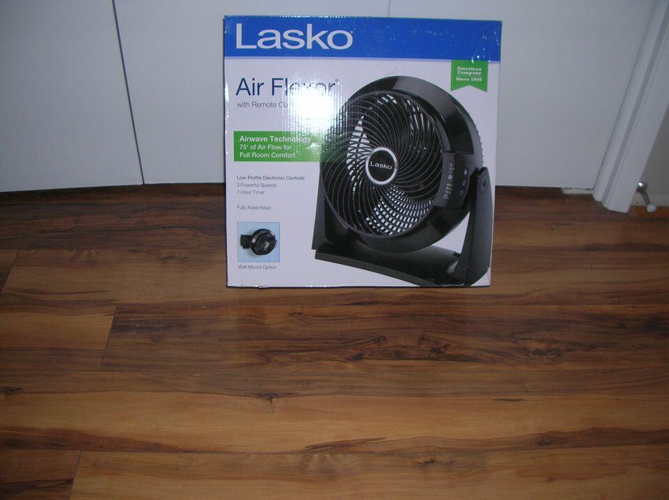 Lasko 3637 3-Speed Fan With Remote Control, Small, Black For $30 In Sun  City, AZ | For Sale u0026 Free — Nextdoor
