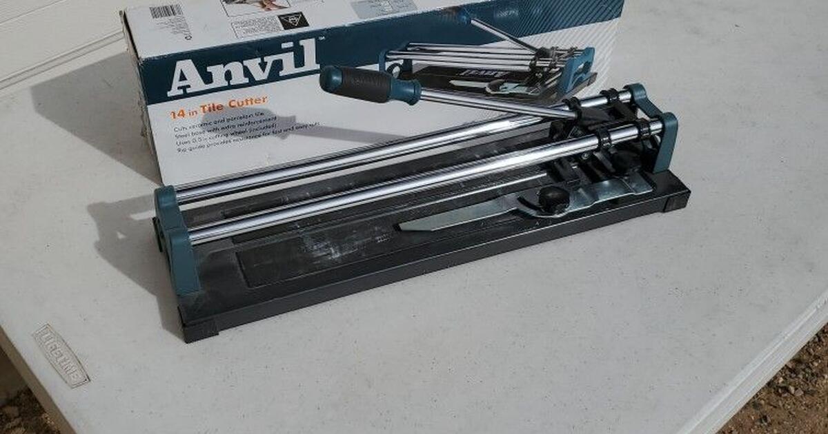 ANVIL 14 in. Ceramic and Porcelain Tile Cutter for 15 in Wittmann, AZ