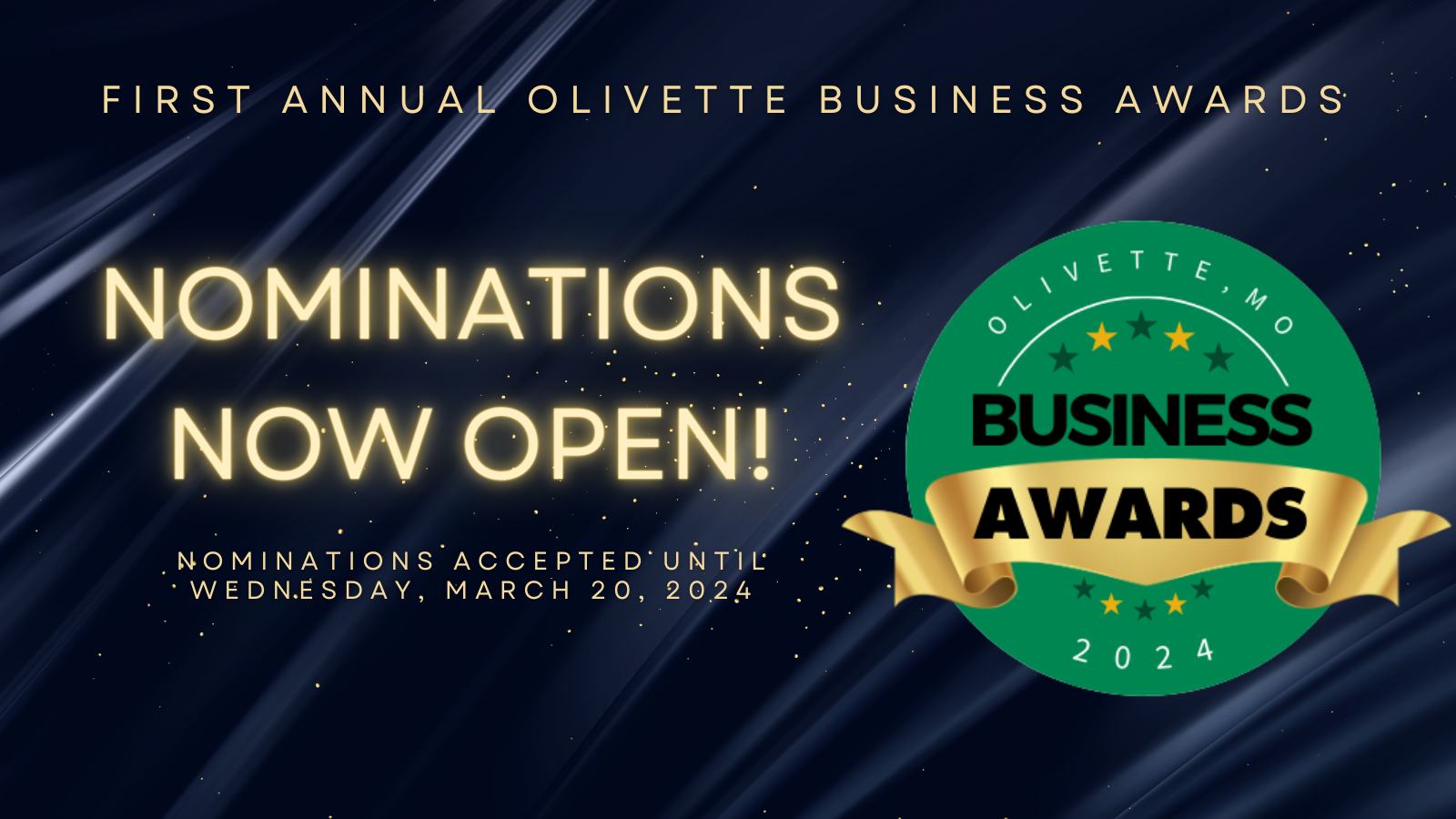 The City of Olivette presents its first annual Business of the Year and ...