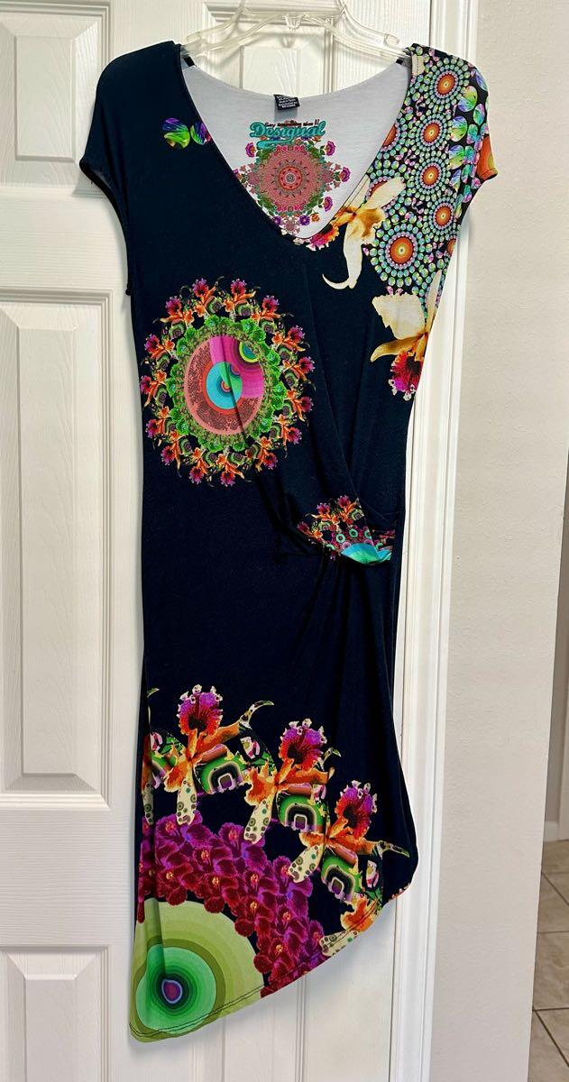 cascade wrap dress product info and reviews 3/4 Sleeve Cascade Wrap Dress – Karen Kane