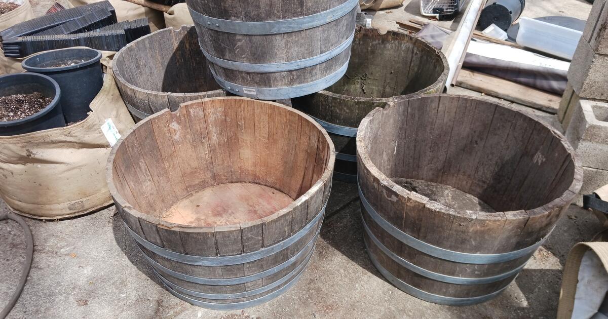 Half Wine Barrels in Santa Rosa, CA For Sale & Free — Nextdoor