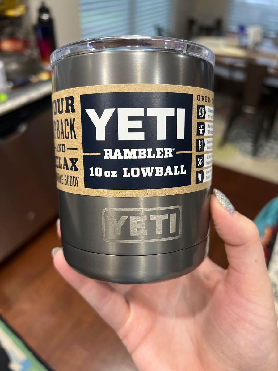 Brand new yeti 10oz lowball