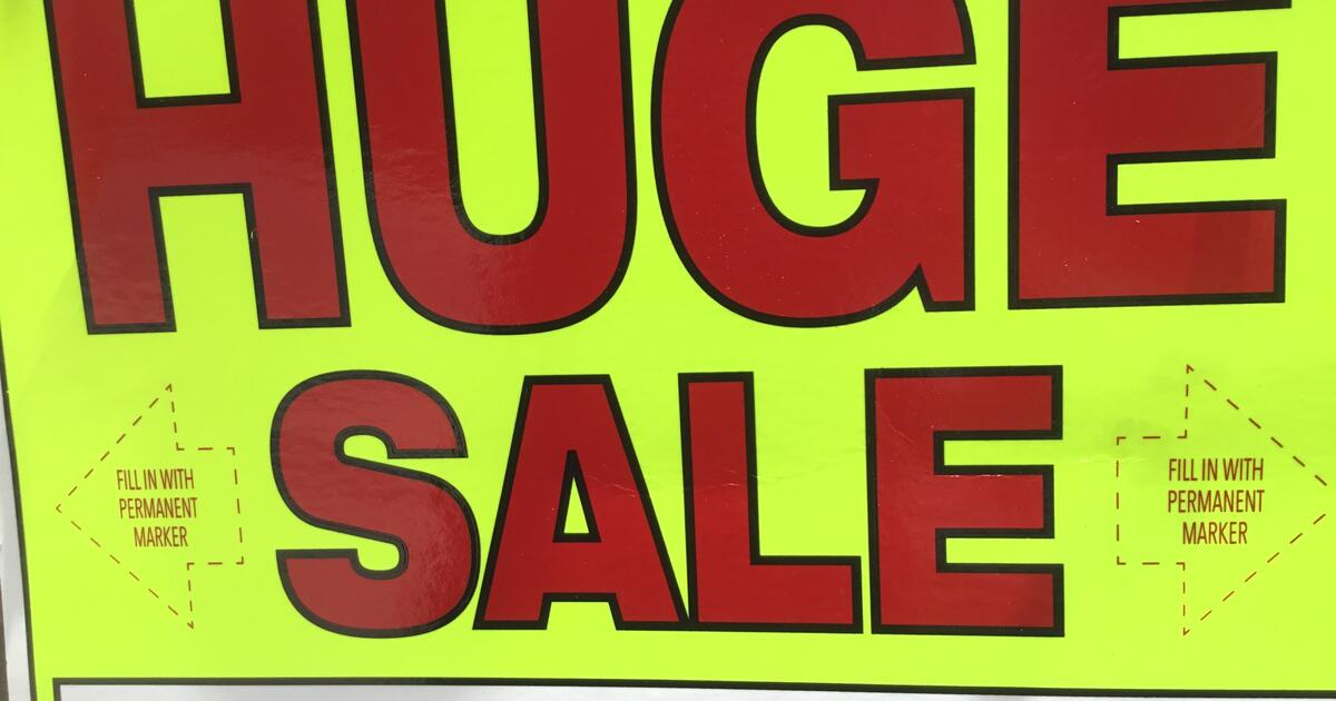 Huge Garage sale Thursday 9th Friday 10th of May Multi Families Lake ...