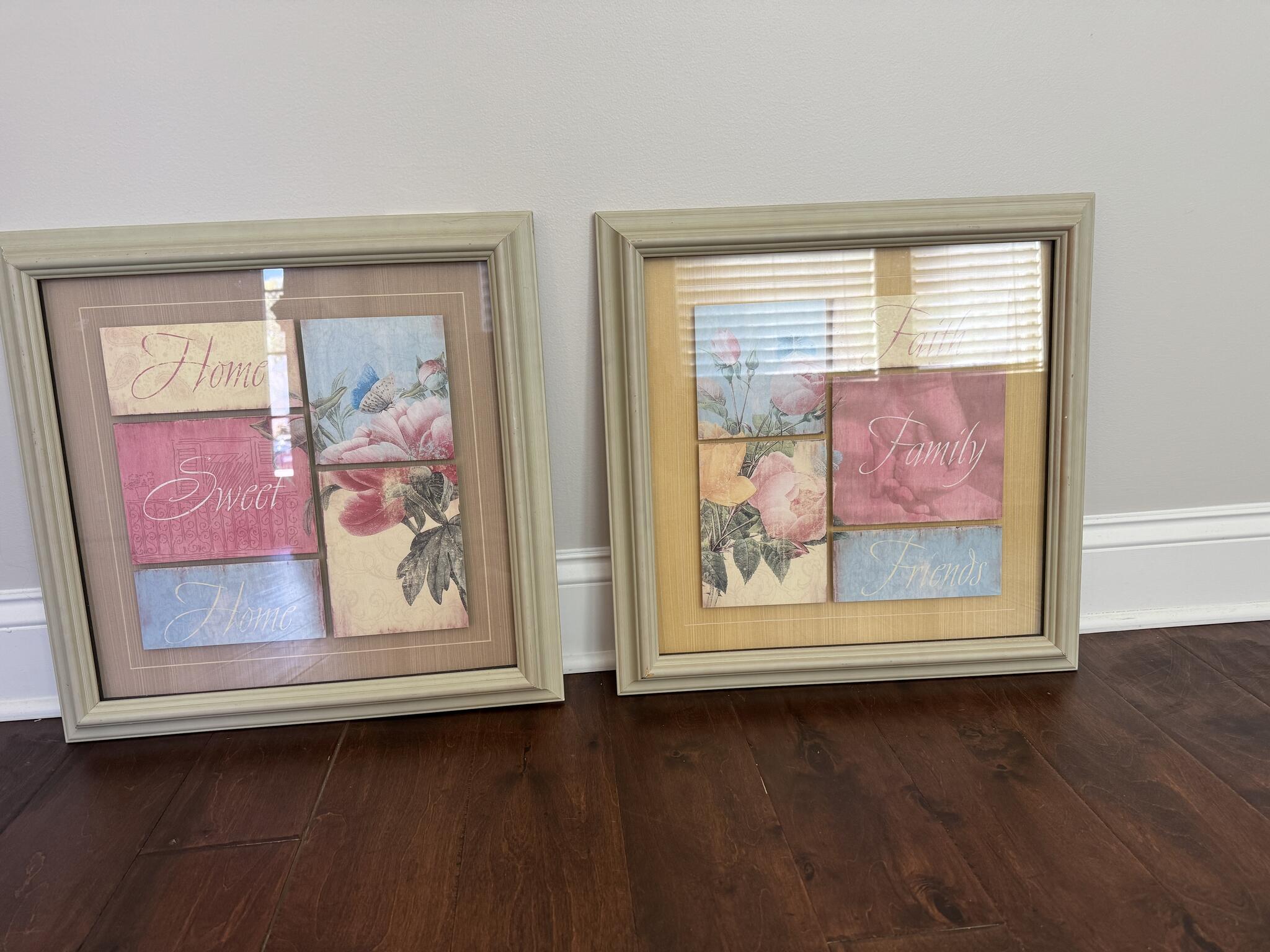 Framed Wall Art Set