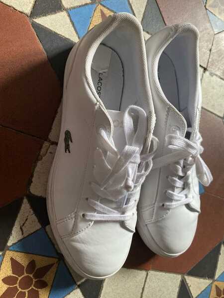 Lacoste Shoes Size 3 UK 35.5 European Almost New For 15 In