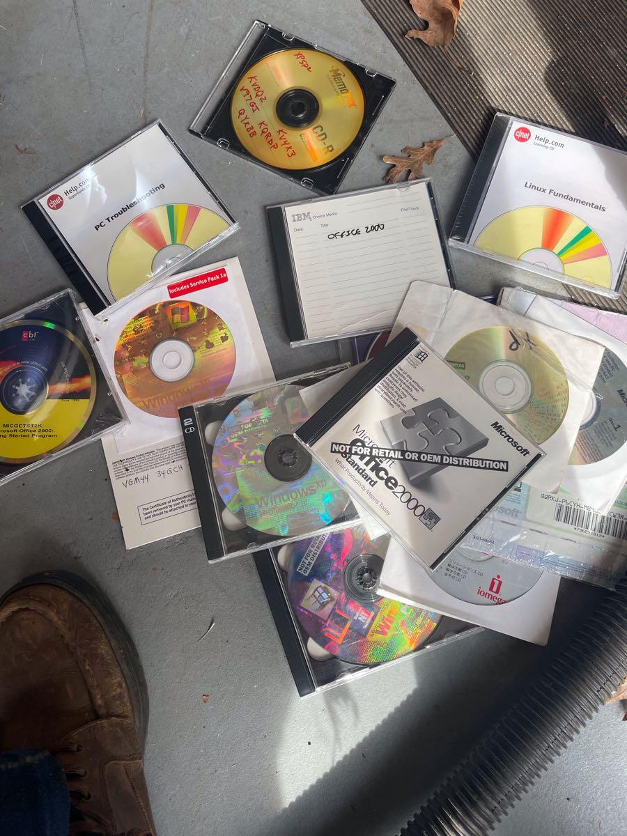 Collection of Software CDs