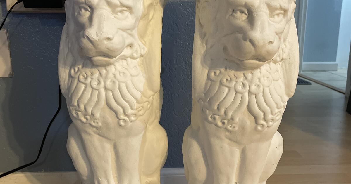 Lion/griffin stands for 10 in St. Petersburg, FL For Sale & Free — Nextdoor