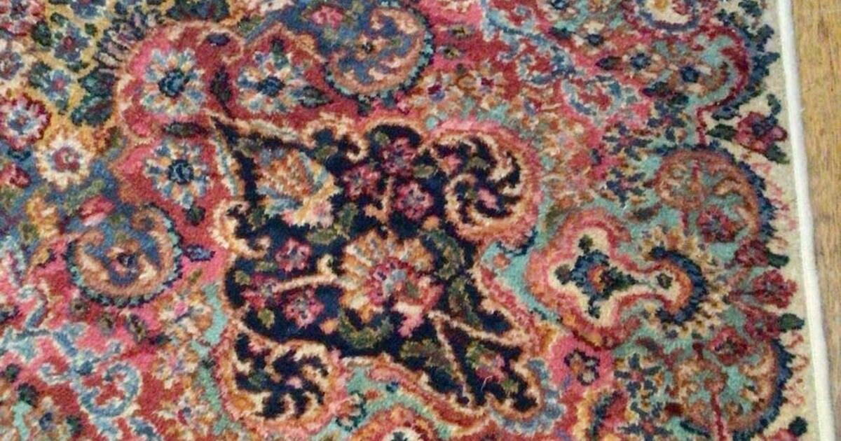 9x12 KARASTAN ANTIQUE Ivory Kirman 759 100 WOOL RUG for 1000 in Richmond, VA For Sale & Free