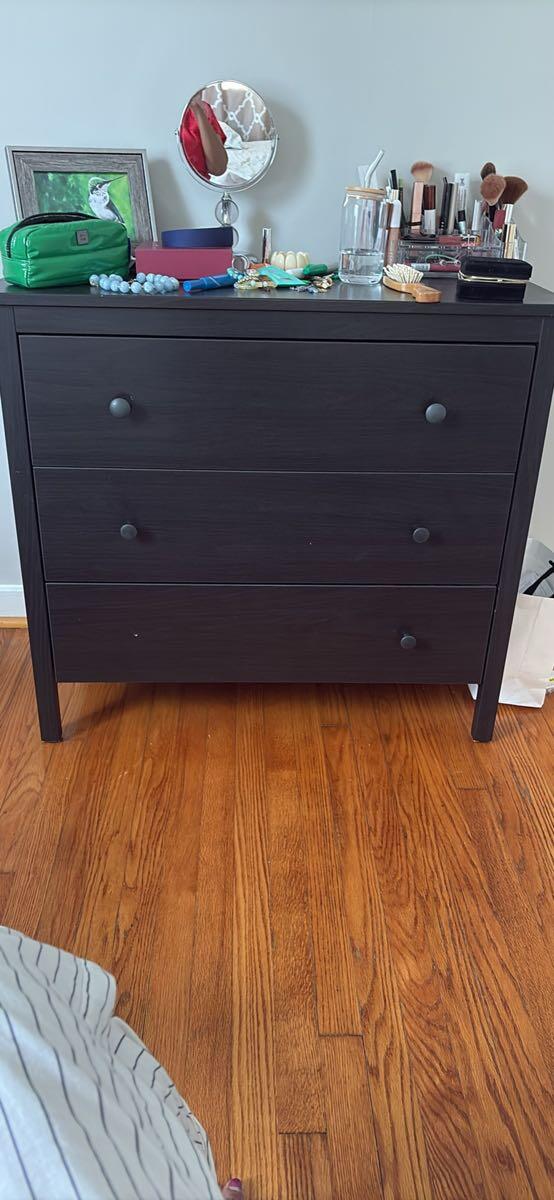 ikea brown 3 drawer dresser Chocolate 3-Drawer For $55 In Arlington, VA Color:Blue Lagoon ($118.66) All drawers have cast General Fabric: AW26 Contrast Bow Collar Dubai Dress Code for
