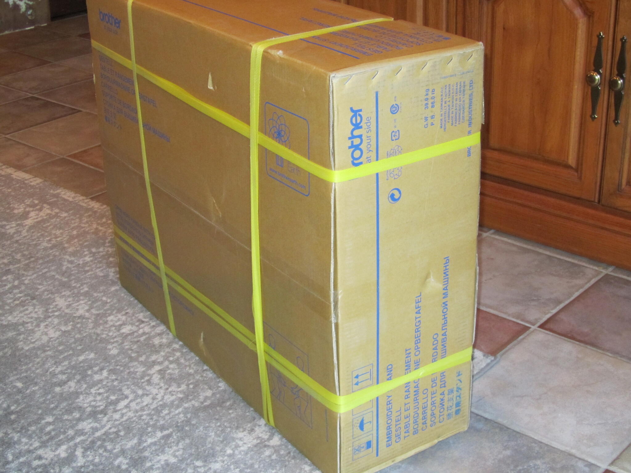 BROTHER EMBROIDERY TABLE NEW IN BOX for 575 in Kennewick, WA For