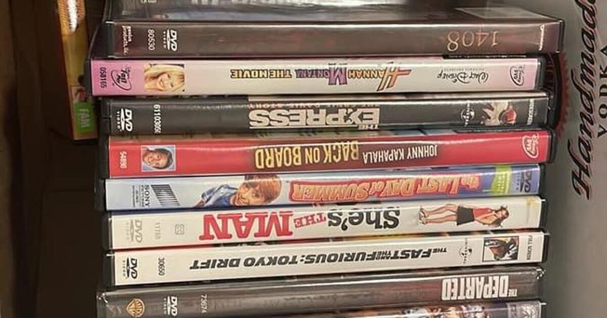 Box of DVDs for Free in Springfield, VA Finds — Nextdoor