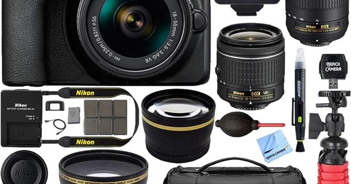 Nikon camera package for 525 in Brevard, NC For Sale & Free — Nextdoor