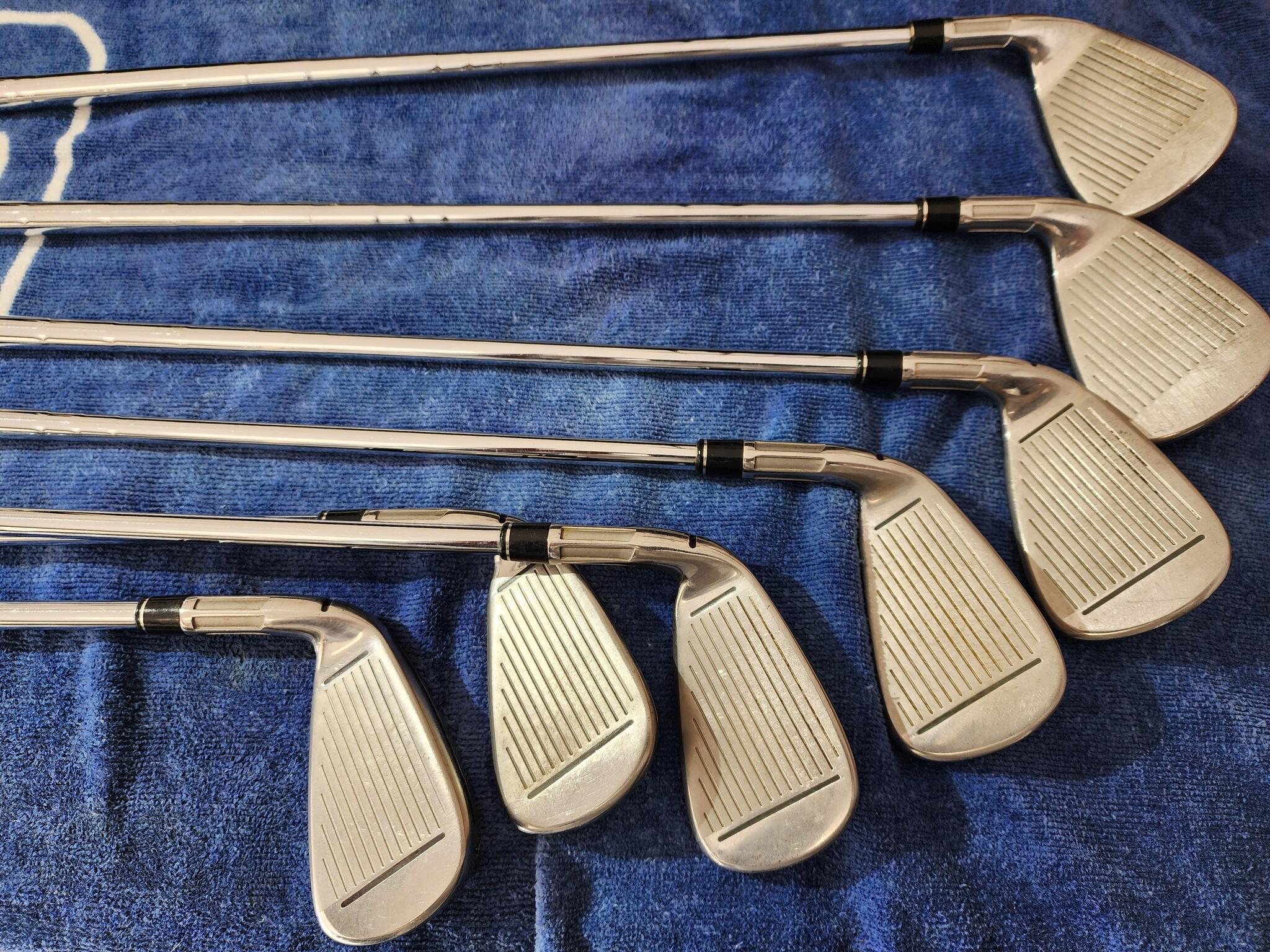2017 Taylormade's M2 Irons. 4 To Pitching Wedge. Taylormade Grips (Like New Condition) for 300