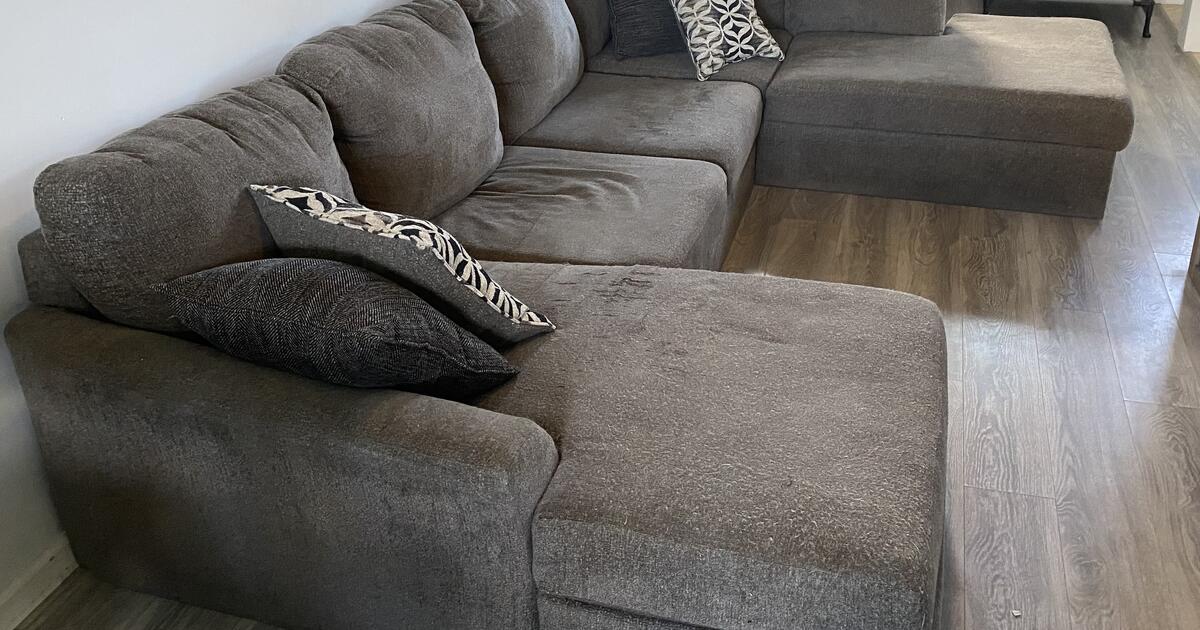 Brownish Gray Sectional Couch for 400 in Kailua, HI For Sale & Free