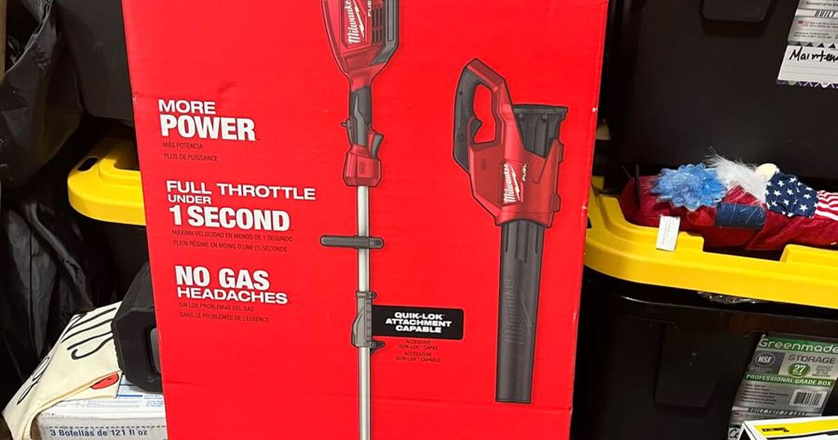 New milwaukee m18 fuel weed wacker string trimmer for 200 in longwood