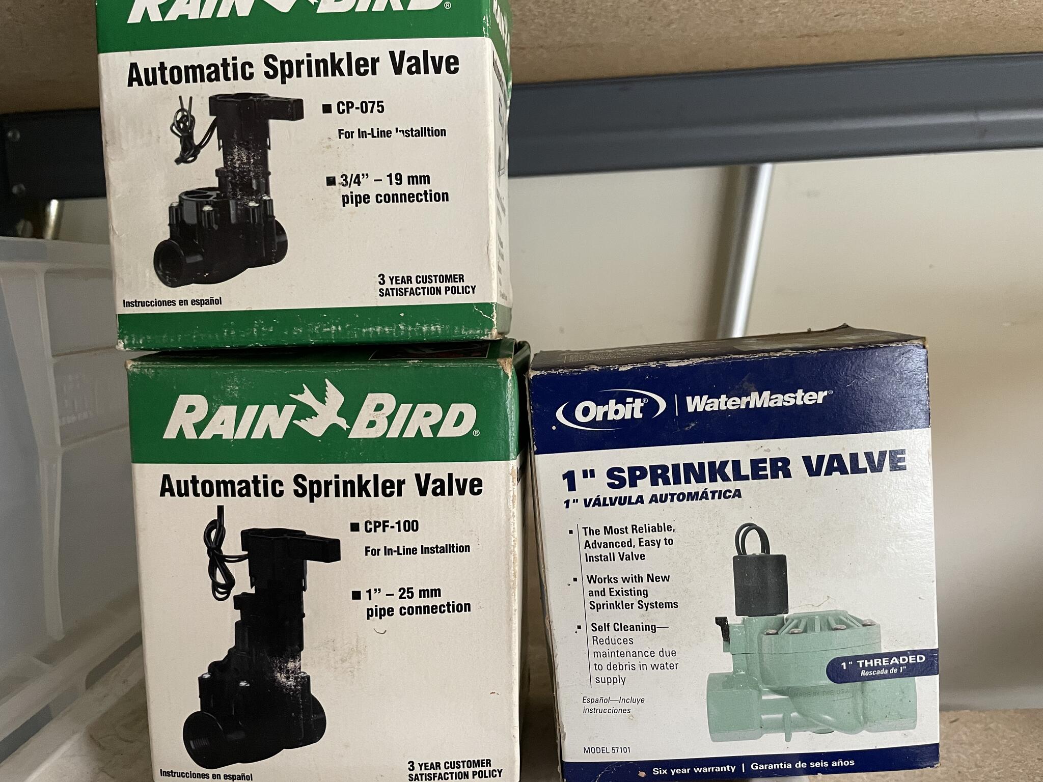 Automatic Sprinkler Valves