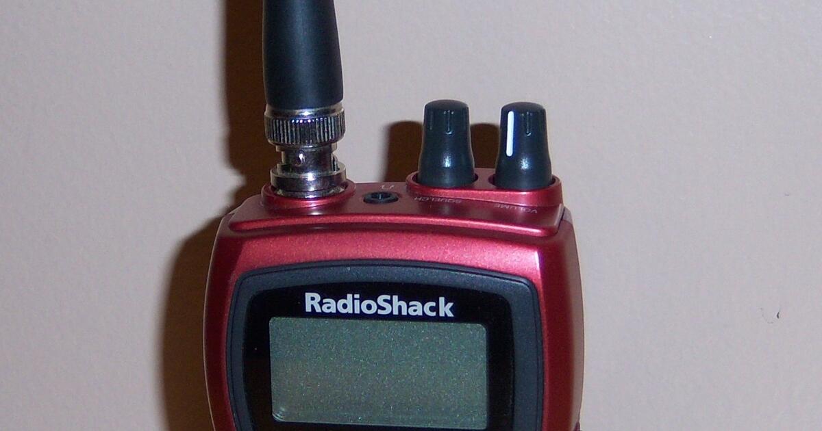 Radio Shack Nascar Scanner for 20 in Michigan City, IN For Sale