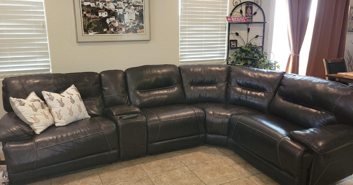 RC WILLEY Leather Sectional In Henderson NV For Sale Free Nextdoor Rc willey leather sectional in henderson nv for sale free nextdoor