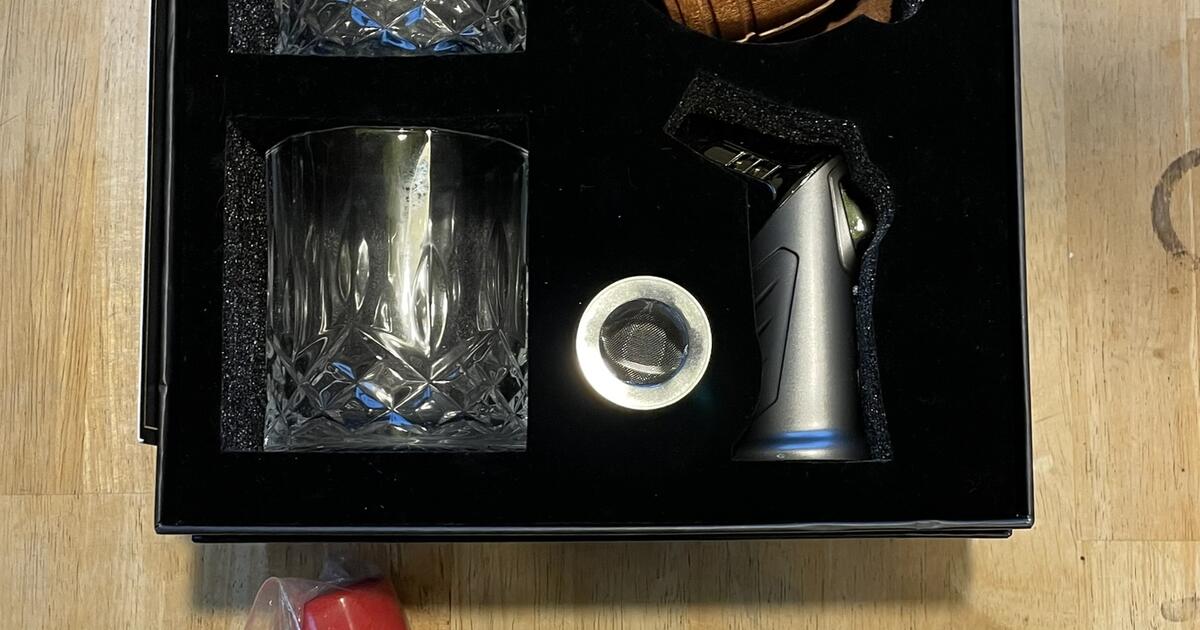 Elektrische Whisky Smoker Kit, USB Oplaadbare Cocktail Drink Roker Kit