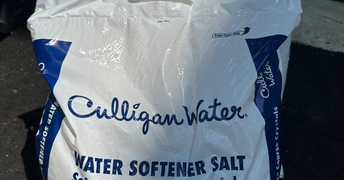 Morton Clean & Protect Water Softener Salt - 6 Pack (40lb Bags), Reduces Hard Water Stains & Scale