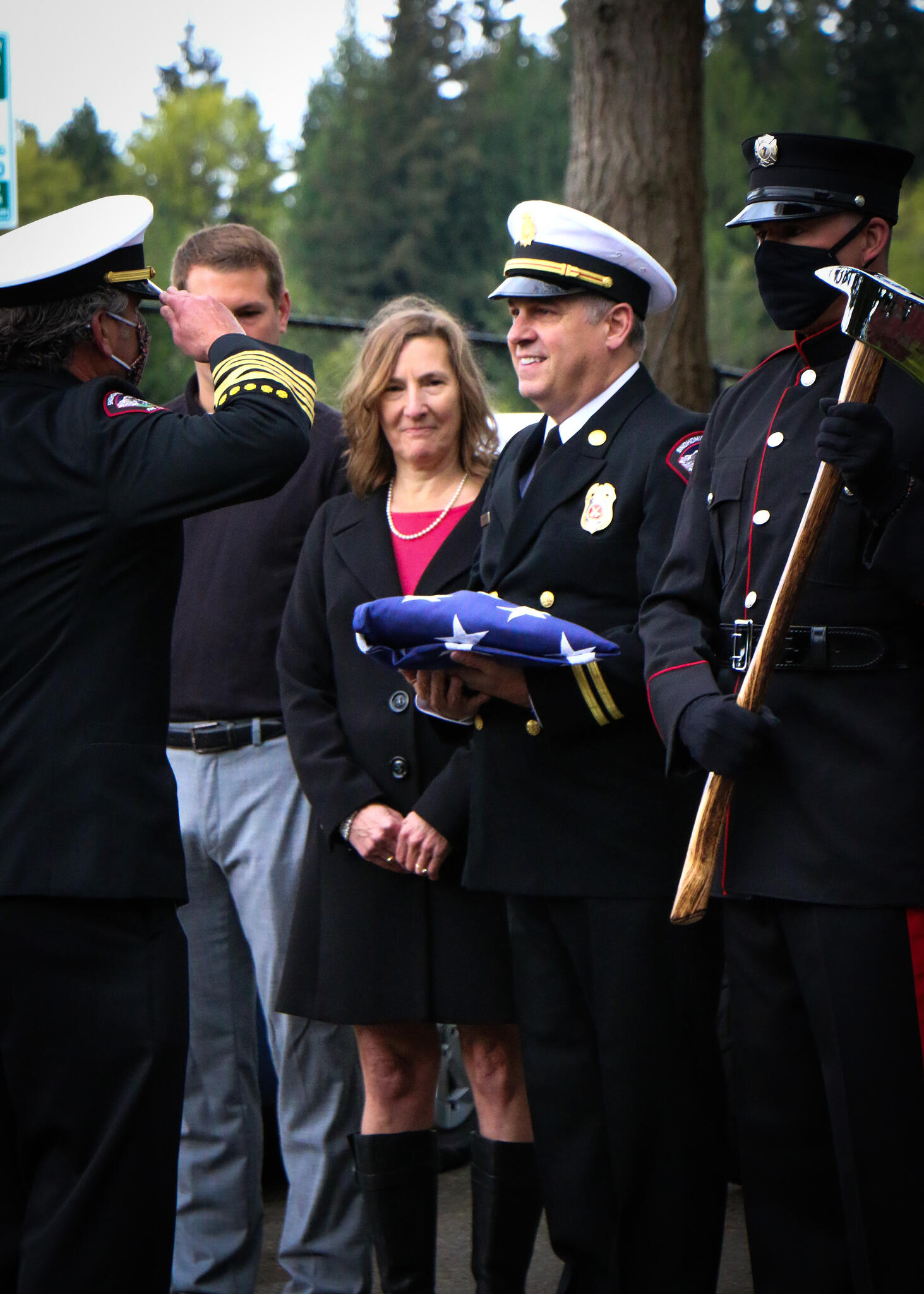 Battalion Chief celebrates 37 years in the Fire Service (Snohomish