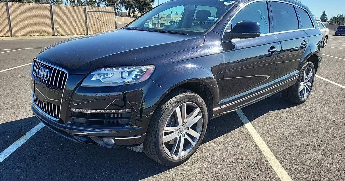 2014 Audi Q7 TDI > Low miles/7 seater/28 mpg/Local Burlingame car